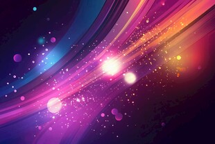 梦幻炫彩光线背景图