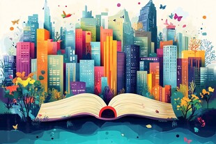 书中开启多彩城市奇幻之旅