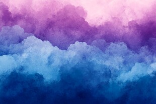 梦幻渐变云彩背景图