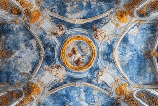 华丽巴洛克风格穹顶壁画