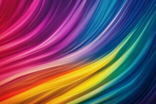 绚丽多彩的流动波纹背景