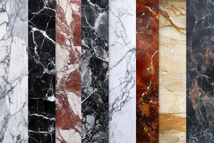 多样大理石纹理展示