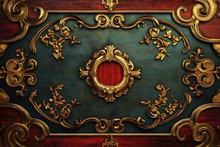 欧式华丽复古装饰图案