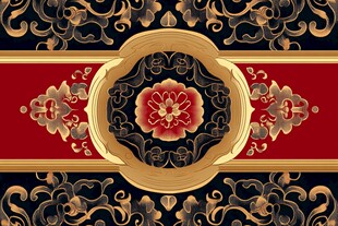 中式古典花纹装饰图案