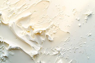 细腻奶油质感纹理特写