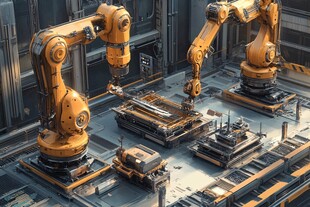 工业机器人自动化作业场景