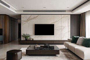 现代简约风客厅优雅空间