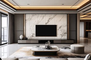现代简约风客厅优雅设计