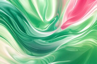 梦幻渐变流体艺术背景