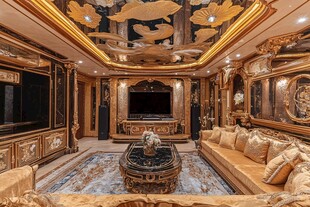 奢华欧式风客厅精致空间