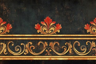 复古华丽装饰艺术花纹