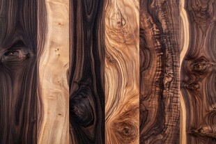 多样木纹展示自然纹理之美