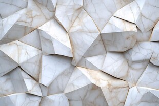 立体几何风大理石纹理背景