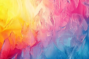 梦幻多彩流体纹理背景