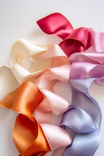 多彩缎带 绚丽优雅的装饰之选