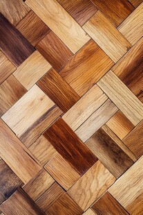 拼花木地板纹理特写