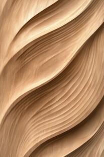 波浪纹理木质背景图案