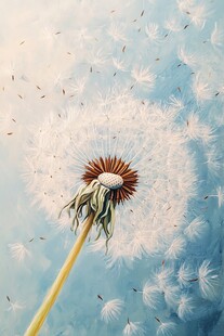 飞舞的蒲公英 梦幻之景