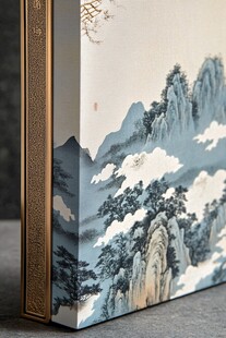 中式山水风精致书籍装帧
