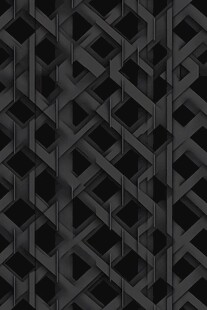 黑色几何交错纹理图案