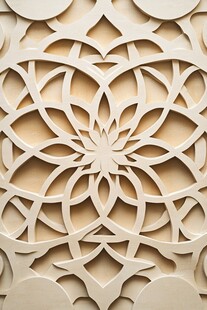 立体几何花纹墙面装饰图案