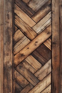 复古拼花木质纹理背景