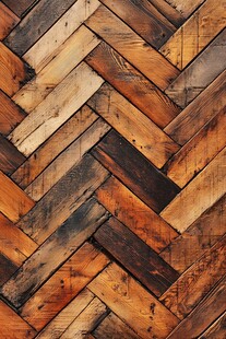 人字形复古木质地板纹理