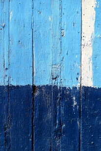 蓝白相间的老旧木板纹理