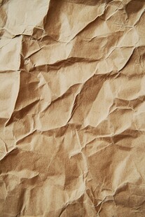 皱巴巴的牛皮纸纹理