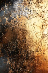 金色斑驳纹理艺术背景