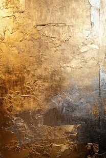 金色质感纹理抽象艺术画面