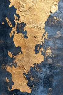 金色斑驳抽象纹理背景