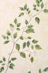 绿叶藤蔓图案背景装饰图