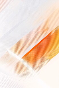 橙白渐变动感线条背景图