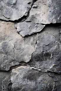 粗糙灰石墙面纹理特写