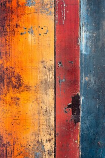 复古多彩旧木板纹理画面