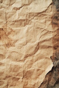 复古皱巴巴旧纸张纹理