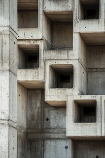 混凝土建筑的几何结构之美