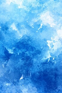 蓝色水彩渐变抽象背景图