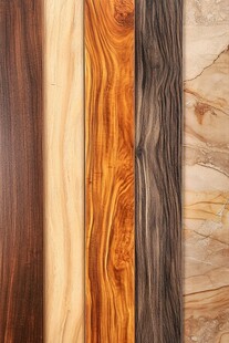 多样木纹与石纹纹理展示