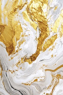 金色大理石纹理艺术图案