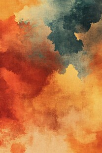 绚丽多彩水彩抽象背景图