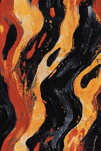 火焰抽象艺术纹理图案