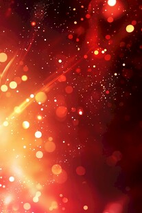 梦幻红色光斑背景特效