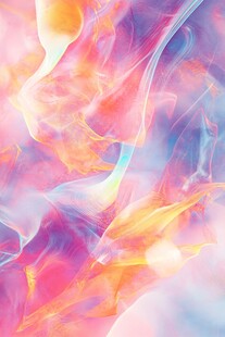 梦幻绚丽色彩流动纹理