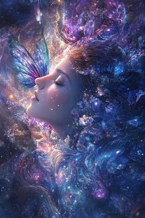 梦幻少女与宇宙蝴蝶之境