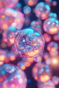 梦幻炫彩泡泡世界