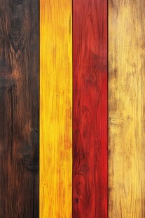 多彩木纹木板纹理展示