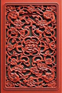 中式雕花木板