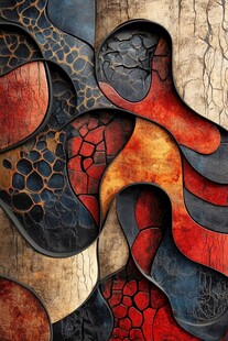 抽象纹理艺术图案